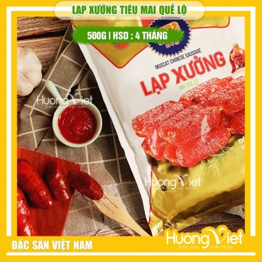 Lạp Xưởng Trứng Muối Tân Huê Viên Mai Quế Lộ Gia Truyền 500g Cay Nhẹ 190.000 VND