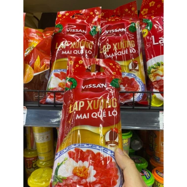 Lạp Xương Vissan Mai Quế Lộ 200g - Thịt Bò Ngon, Giá Ưu Đãi 56.800đ, Dinh Dưỡng Cao