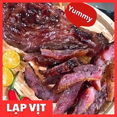 Lạp xưởng vịt đặc biệt nhà làm thượng hạng, ít mỡ, thịt dày 1kg - HTC Foods