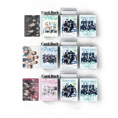 Laser Card Set 50 Tấm Stray Kids - Thẻ Ảnh LOMO Nhóm KPOP, Giá Ưu Đãi 57.200₫