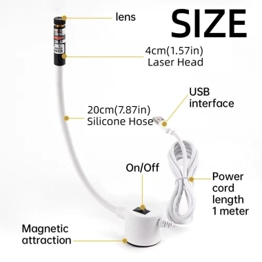 Laser May MAOYE66SY Đèn Đỏ 5MW/100MW Điều Chỉnh USB - Giá ưu đãi 220.000₫