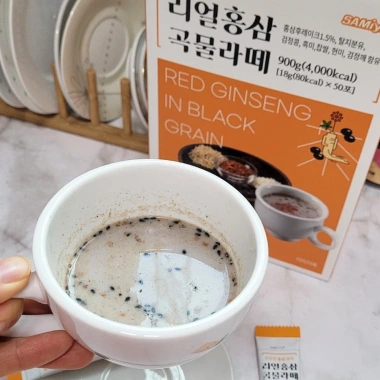 Latte hồng sâm ngũ cốc SAMIya 50 gói - 900g, giảm giá 399.000đ, tăng sức đề kháng, năng lượng dồi dào 6 Latte hồng sâm ngũ cốc SAMIya 50 gói - 900g, giảm giá 399.000đ, tăng sức đề kháng, năng lượng dồi dào 6