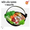 Lẩu 1 người gang 18cm tiện lợi - BANA COOK đồ dùng bếp giá chỉ 169.000đ 3