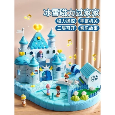 Lâu Đài Búp Bê Thông Minh - Đồ Chơi Vận Động Cảm Ứng Cao Cấp, Giảm Giá 595k 3