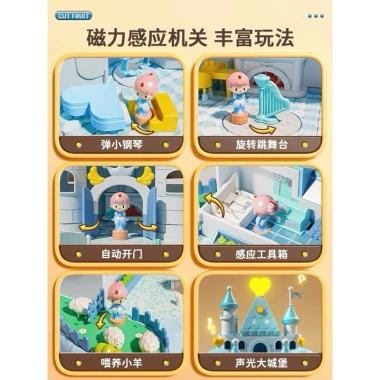 Lâu Đài Búp Bê Thông Minh - Đồ Chơi Vận Động Cảm Ứng Cao Cấp, Giảm Giá 595k 6