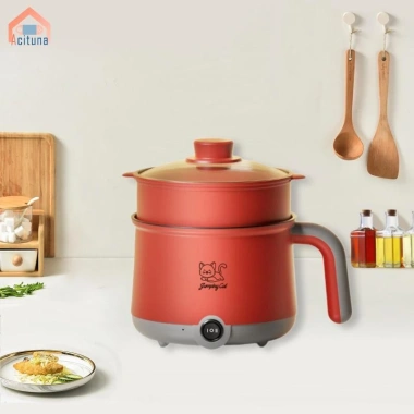 Lẩu điện Acutuna đa năng - Nồi hấp, nồi mì, bít tết, bánh bao, Pasta, giảm 18% còn 257.400₫