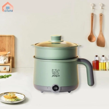 Lẩu điện Acutuna đa năng - Nồi hấp, nồi mì, bít tết, bánh bao, Pasta, giảm 18% còn 257.400₫