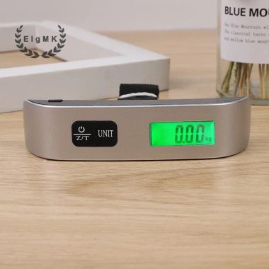 LCD kỹ thuật số cân du lịch 110lb/50kg - Vali hành lý điện tử đo trọng lượng chính xác, giá 101.860₫ 3