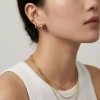 LEANA Bông Tai Sụn Vòng Nhỏ Trắng Đen Không Gây Dị Ứng Tông Vàng Bạc 319.000đ 5