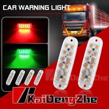 LED 12 Đèn Xe Tải Trailer Bên - Đèn Báo An Toàn, Phanh, Tín Hiệu, Giá 41.800₫