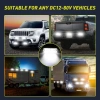 LED 12 Đèn Xe Tải Trailer Bên - Đèn Báo An Toàn, Phanh, Tín Hiệu, Giá 41.800₫ 8