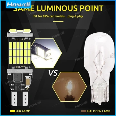 LED Car T15 4.014 45SMD 16W Trắng Canbus DC 12V Dự Phòng Ngược Đèn Đỗ Xe 5