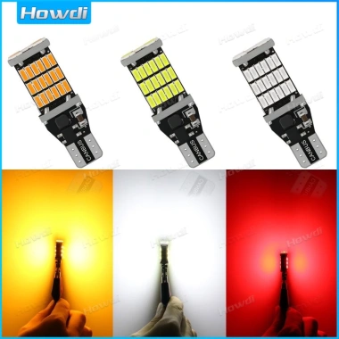 LED Car T15 4.014 45SMD 16W Trắng Canbus DC 12V Dự Phòng Ngược Đèn Đỗ Xe 9