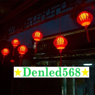 LED đèn lồng đỏ Vạn Sự Như Ý 3m/5m - Đón Tết, xuân, ngoài trời chống nước, giảm 119k