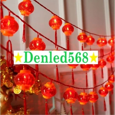 LED đèn lồng đỏ Vạn Sự Như Ý 3m/5m - Đón Tết, xuân, ngoài trời chống nước, giảm 119k