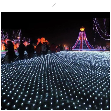Led lưới mắt cáo 3x2m chống nước ngoài trời - Đèn rèm nhiều chế độ, giảm giá 149k 2