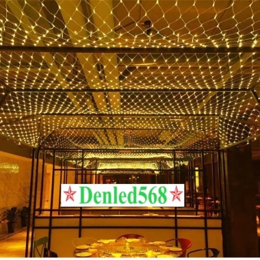 Led lưới mắt cáo 3x2m chống nước ngoài trời - Đèn rèm nhiều chế độ, giảm giá 149k 10