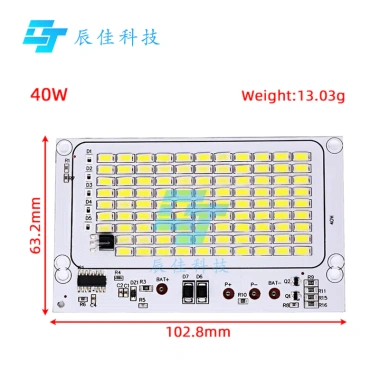 LED năng lượng mặt trời ngoài trời 5.730 25-100W độ sáng cao, tích hợp bảng điều khiển, giá ưu đãi 83.475 VND 3