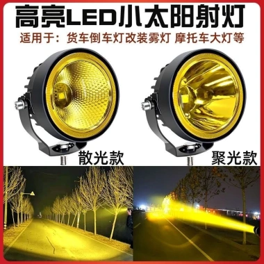 LED Stocklight 12V/24V Siêu Sáng Loạn Thị - Đèn sương mù, pha, đảo chiều cho xe tải, nâng, máy xúc