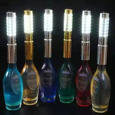 LED Strobe Champagne Sparkler cho KTV Bar - Đèn flash chai rượu vang đẹp, giá 128k giảm còn 100k