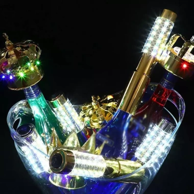 LED Strobe Champagne Sparkler cho KTV Bar - Đèn flash chai rượu vang đẹp, giá 128k giảm còn 100k