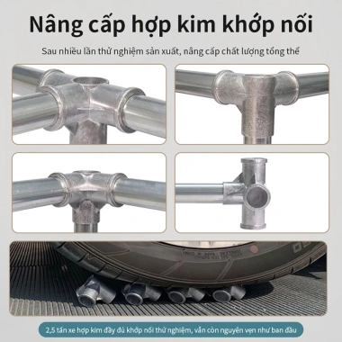 LEEGO Tủ Quần Áo 20MM Không Gỉ 85-205cm Kích Thước Lớn Dễ Lắp Đặt Chống Ẩm Bụi Giá 298.000₫ 3