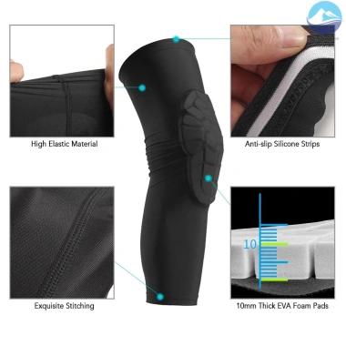 Leg Sleeves đầu gối cho bóng rổ, bóng chuyền, patin - An toàn, chỉ 188.492₫ 5