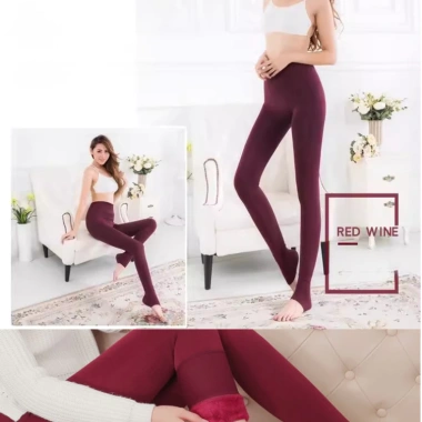Legging màu quần tất lót lông siêu ấm, Freesize 40‑75kg, chỉ 102.000₫