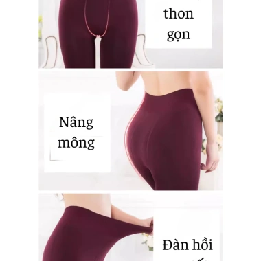 Legging màu quần tất lót lông siêu ấm, Freesize 40‑75kg, chỉ 102.000₫