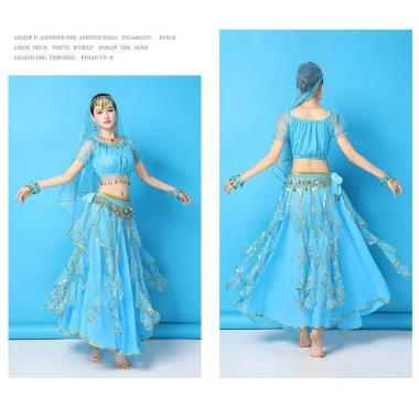 Lehenga Ấn Độ nữ sang trọng cho Deepavali và khiêu vũ dân tộc - Giá ưu đãi 480k 8 Lehenga Ấn Độ nữ sang trọng cho Deepavali và khiêu vũ dân tộc - Giá ưu đãi 480k 8