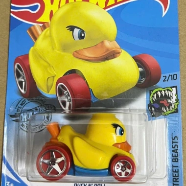 LeHuong Diecast Hot Wheels Duck N Roll 2.020 Màu Vàng - Giá chỉ 299.000₫