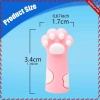 Leipupa 10 miếng Đan Pin Nút Chặn Cat Paw Silicone - Đầu Nắp, Dụng Cụ Đan Dành Cho Mới, Giá 77.000đ 2