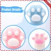 Leipupa 10 miếng Đan Pin Nút Chặn Cat Paw Silicone - Đầu Nắp, Dụng Cụ Đan Dành Cho Mới, Giá 77.000đ 5