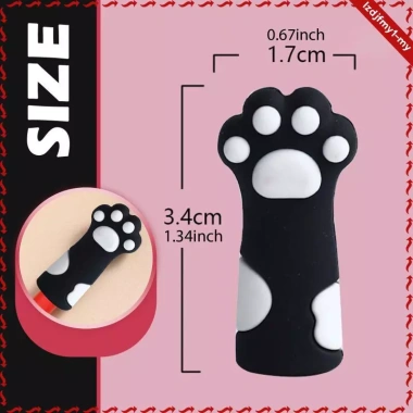 Leipupa 10 miếng Đan Pin Nút Chặn Cat Paw Silicone - Đầu Nắp, Dụng Cụ Đan Dành Cho Mới, Giá 77.000đ