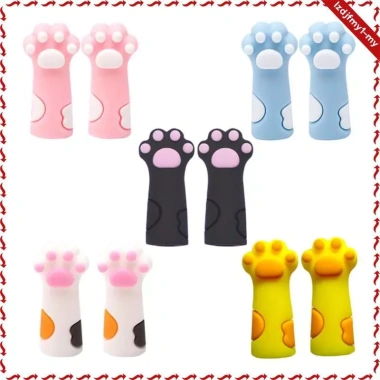 Leipupa 10 miếng Đan Pin Nút Chặn Cat Paw Silicone - Đầu Nắp, Dụng Cụ Đan Dành Cho Mới, Giá 77.000đ