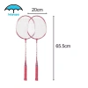 Leipupa 2 miếng vợt cầu lông trong nhà ngoài trời, kèm túi đựng cho sân cỏ & biển – 233.280₫ 2