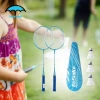 Leipupa 2 miếng vợt cầu lông trong nhà ngoài trời, kèm túi đựng cho sân cỏ & biển – 233.280₫ 3