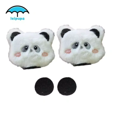 Leipupa 2 Mũ Bảo Hiểm Trang Trí Vui Nhộn Đầu Động Vật Phụ Kiện Xe Đạp Trượt Tuyết