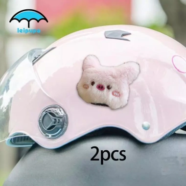Leipupa 2 Mũ Bảo Hiểm Trang Trí Vui Nhộn Đầu Động Vật Phụ Kiện Xe Đạp Trượt Tuyết 2 Leipupa 2 Mũ Bảo Hiểm Trang Trí Vui Nhộn Đầu Động Vật Phụ Kiện Xe Đạp Trượt Tuyết 2