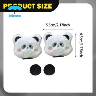 Leipupa 2 Mũ Bảo Hiểm Trang Trí Vui Nhộn Đầu Động Vật Phụ Kiện Xe Đạp Trượt Tuyết