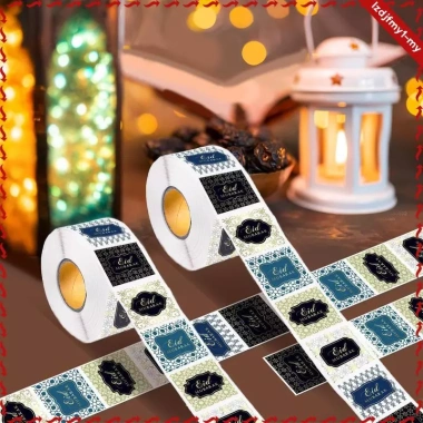leipupa 500 Nhãn Ngày Lễ Hồi Giáo Trang Trí Tiệc Sổ Lưu Niệm Giá Ưu Đãi 97.900₫