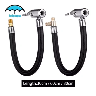 Leipupa Bộ Bơm Hơi Ô Tô - Ống Nối Dài & Adapter Chống Rỉ, Giá Ưu Đãi 78.100₫
