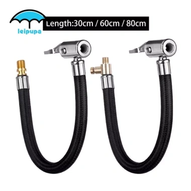Leipupa Bộ Bơm Hơi Ô Tô - Ống Nối Dài & Adapter Chống Rỉ, Giá Ưu Đãi 78.100₫