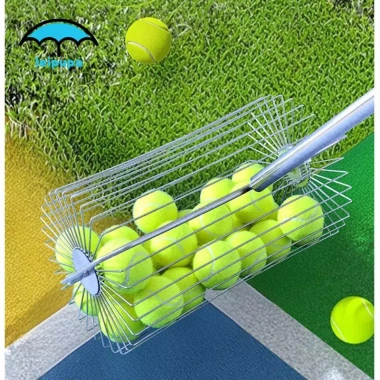 Leipupa Collector Bóng Tennis và Pickleball Điều Chỉnh Được Thép Không Gỉ Dễ Dàng Thu Nhặt Cho Câu Lạc Bộ
