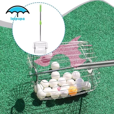Leipupa Collector Bóng Tennis và Pickleball Điều Chỉnh Được Thép Không Gỉ Dễ Dàng Thu Nhặt Cho Câu Lạc Bộ