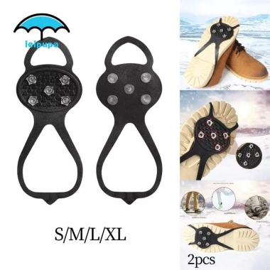 Leipupa Crampons Chống Trượt Giày Dép - Dùng cho Leo Núi & Đi Bộ Trên Tuyết Giá 90.200₫ 9