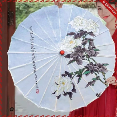 Leipupa Dầu Giấy Ô Đa Năng 82cm - Nhảy Dù Phương Đông cho Cô Dâu & Tiệc Cưới 2