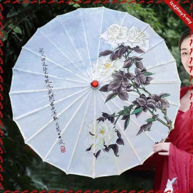 Leipupa Dầu Giấy Ô Đa Năng 82cm - Nhảy Dù Phương Đông cho Cô Dâu & Tiệc Cưới 3