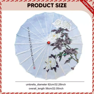 Leipupa Dầu Giấy Ô Đa Năng 82cm - Nhảy Dù Phương Đông cho Cô Dâu & Tiệc Cưới 5