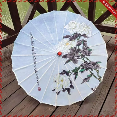 Leipupa Dầu Giấy Ô Đa Năng 82cm - Nhảy Dù Phương Đông cho Cô Dâu & Tiệc Cưới 8